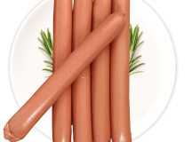 SALSICHA DE GRÃO DE BICO VEGANA - 300g - Foto 1