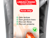 MIX PRONTO PARA PREPARO DE LINGUIÇA VEGANA  - Foto 2