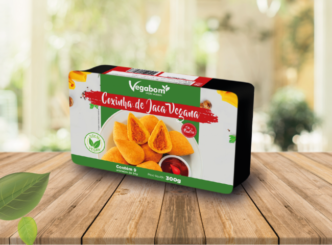 Detalhes do produto COXINHA DE JACA VEGANA 300g