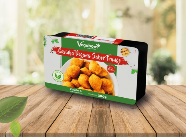 Detalhes do produto COXINHA VEGANA SABOR FRANGO - 300g