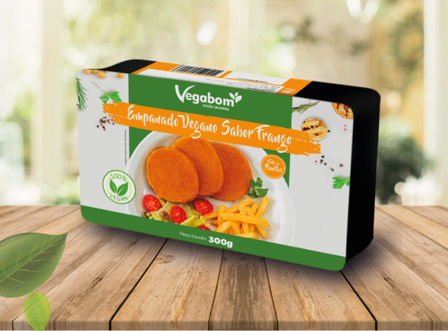 Detalhes do produto EMPANADO VEGANO SABOR FRANGO - 300g