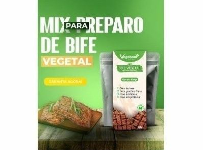 Detalhes do produto MIX PRONTO PARA PREPARO BIFE VEGETAL 