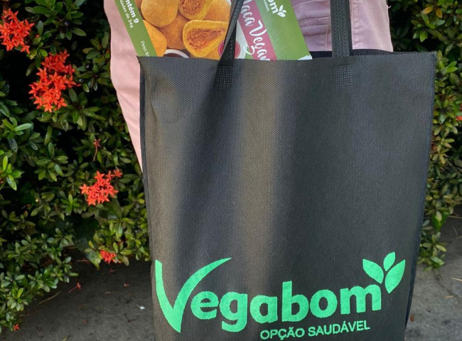 Detalhes do produto SACOLA ECOLÓGICA VEGABOM (ecobag)