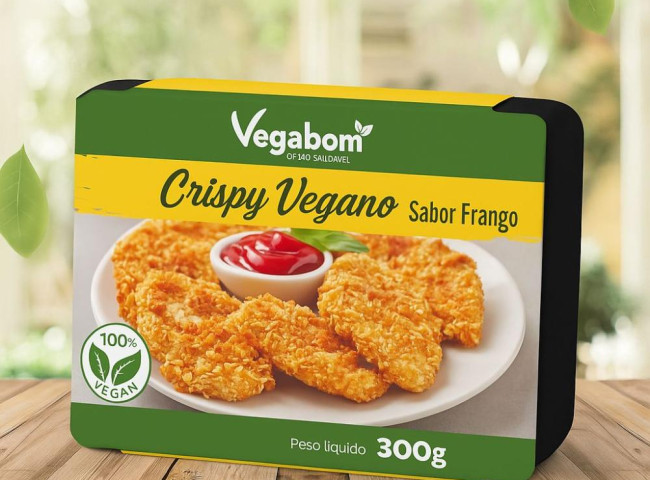 Detalhes do produto CRISPY VEGANO SABOR FRANGO - 300g
