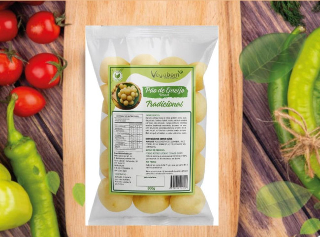 Detalhes do produto PÃO DE QUEIJO VEGANO - Tradicional 300g