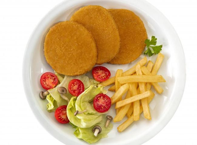 Detalhes do produto EMPANADO VEGANO SABOR FRANGO - FOOD SERVICE - 1KG