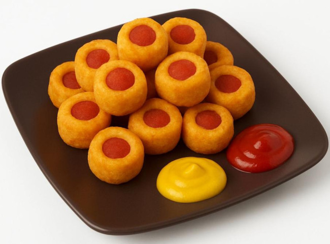 Detalhes do produto ENROLADINHO DE LINGUIÇA VEGANA - FOOD SERVICE - 1KG